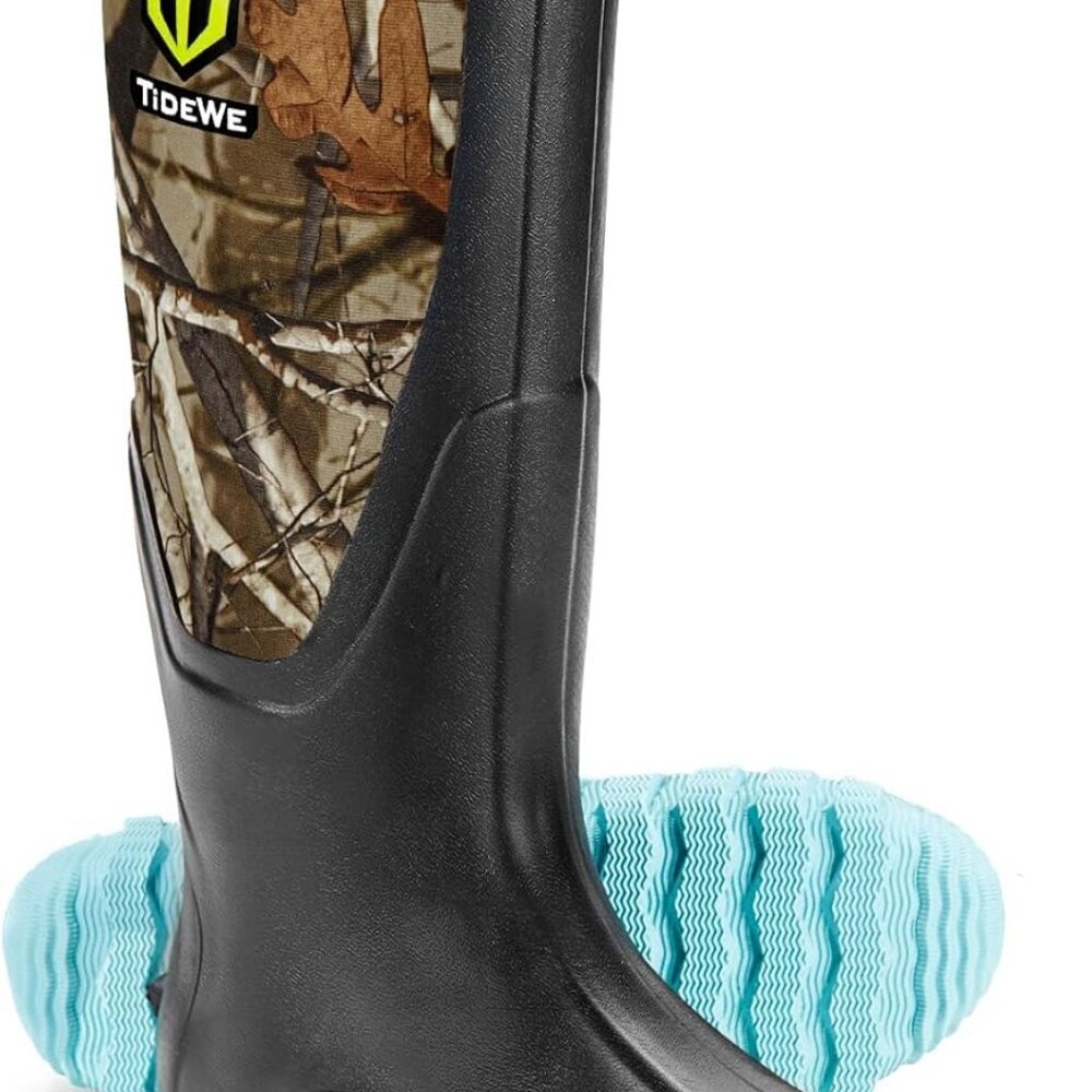 Women Rubber Boots Waterproof Neoprene Steel Shank Multi-Season Hunting G2